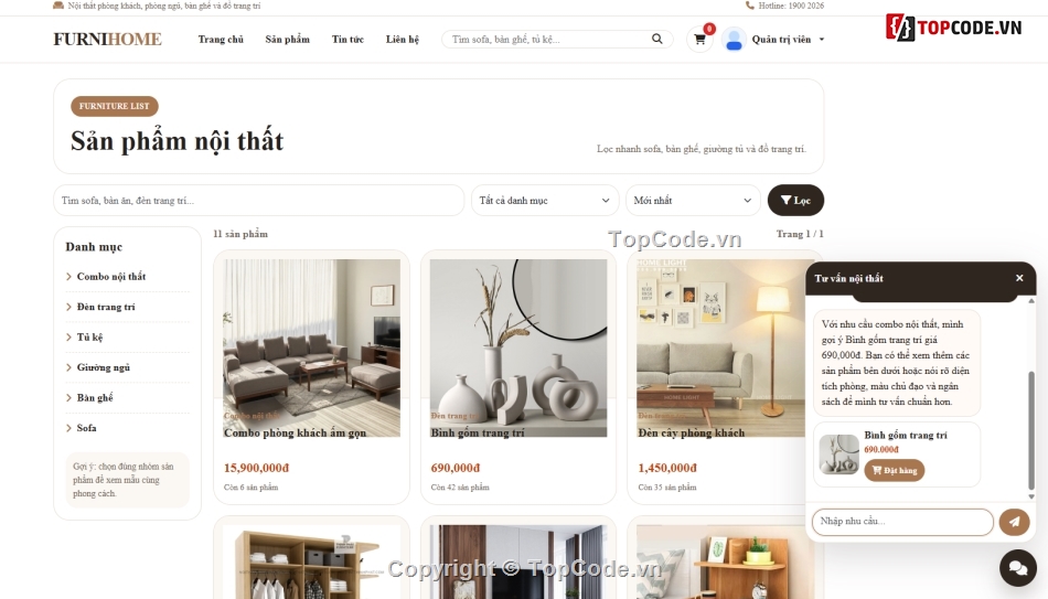 nội thất,Web bán nội thất,bán nội thất